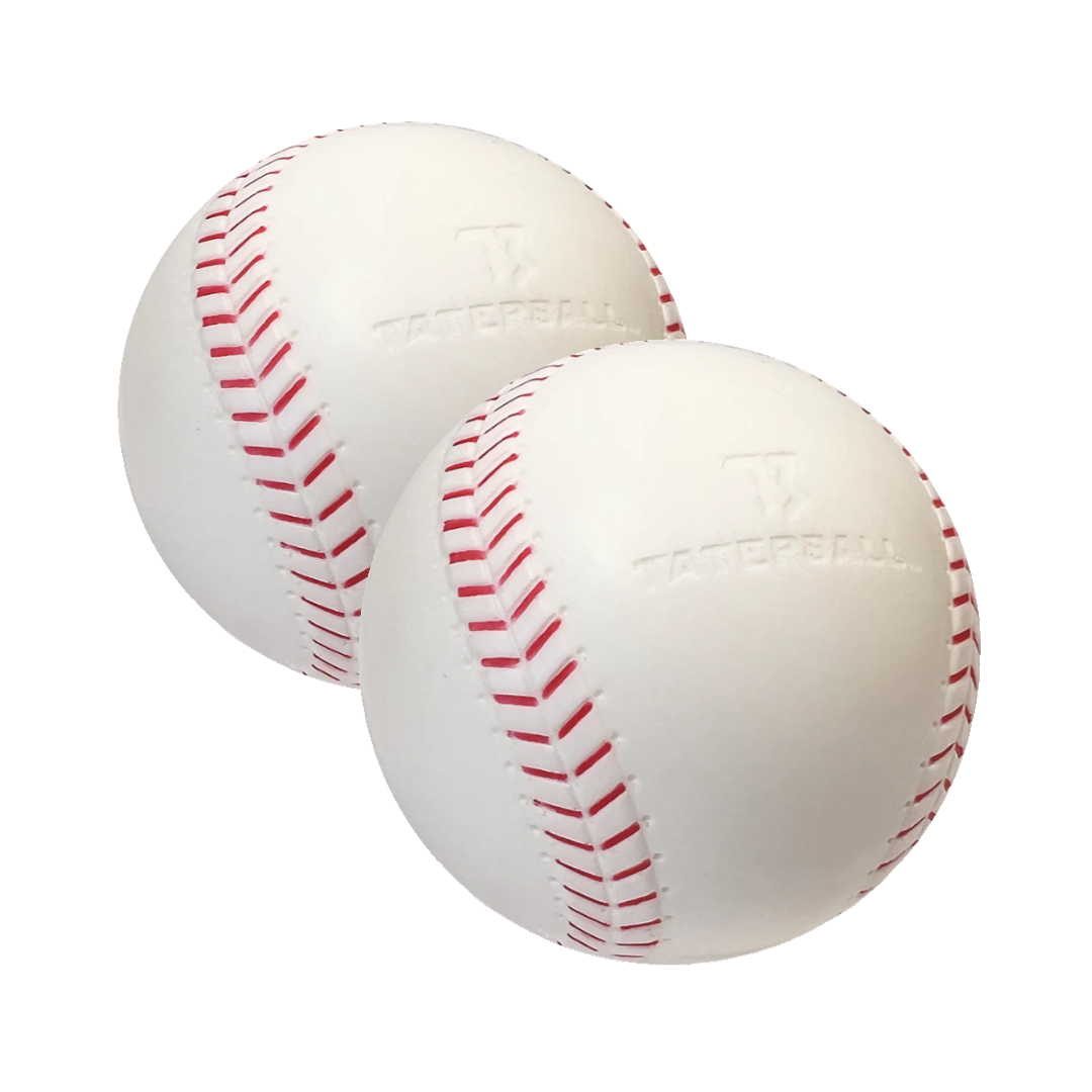 Tater foam pitching machine balls.